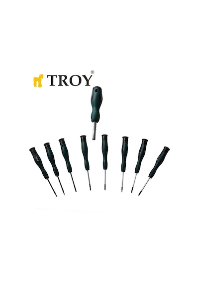 Troy 22350 Tornavida Bits Uç Seti 50 Parça