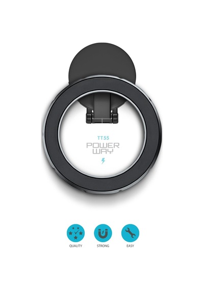 Powerway Tt55 Mıknatıslı Araç İçi Yapışkanlı Magsafe Destekli Telefon Tutucu