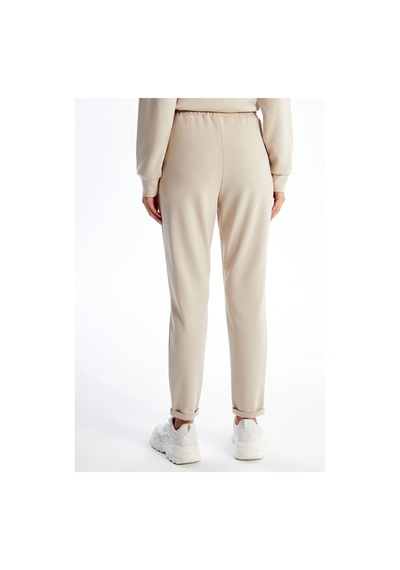 Lc Waikiki Lcw Modest Koyu Gri Kadın Beli Lastikli Düz Eşofman Altı Lıght Grey