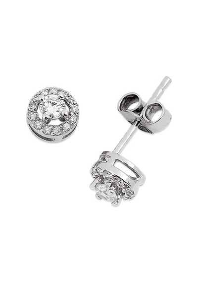 0.29 Ct Tektaş Pırlanta Küpe