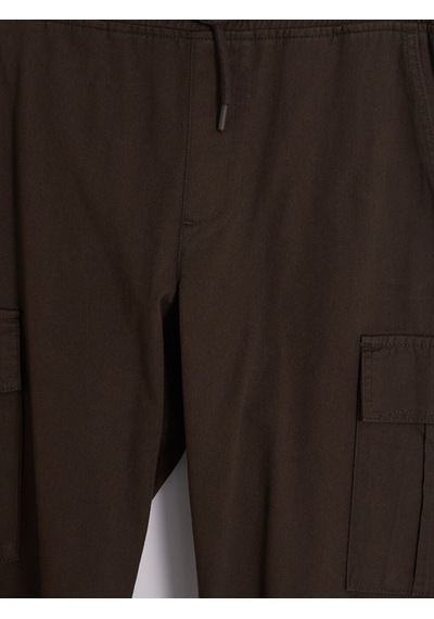 LC Waikiki Lc Waıkıkı Kahverengi Relax Fit Erkek Kargo Pantolon
