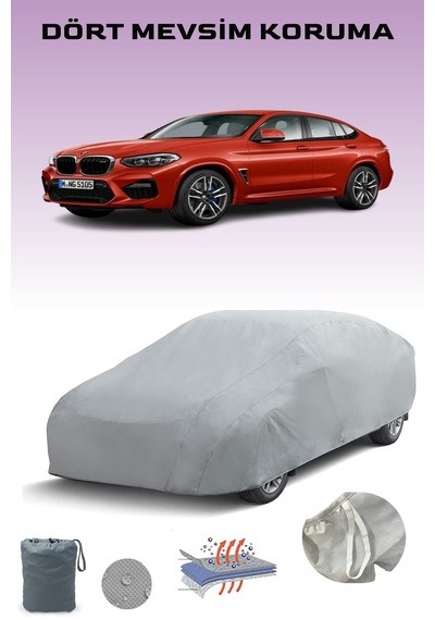 Bmw X4 M 2019 - 2021 Araba Brandası Oto Branda Gri