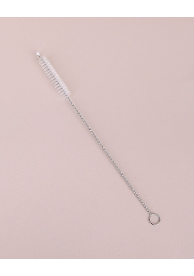 Paslanmaz Çelik Pipet Temizleme Fırçası 4'lü 20 CM