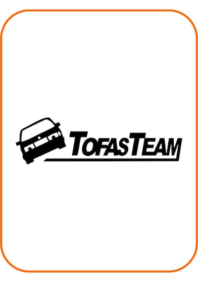 Tofaş Oto Sticker Siyah 40 10 Cm