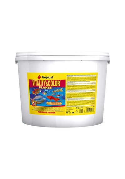 Tropical Vitality Color Flakes 500 Gram Kovadan Bölme