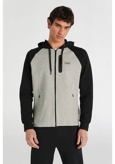 Hummel Nova Fermuarlı Hoodıe 980343-2393 Gri