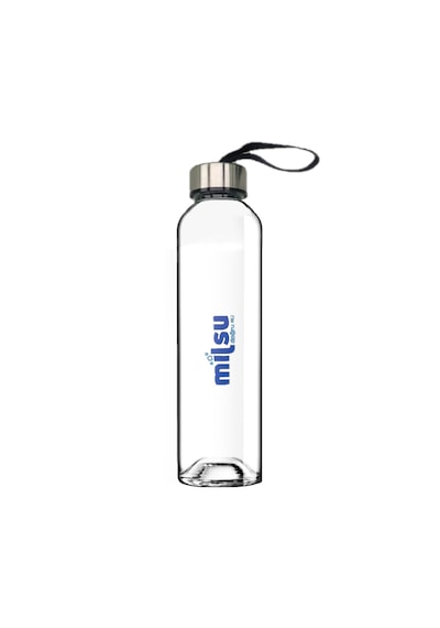 Milsu Kılıflı Cam Matara - 500 ML