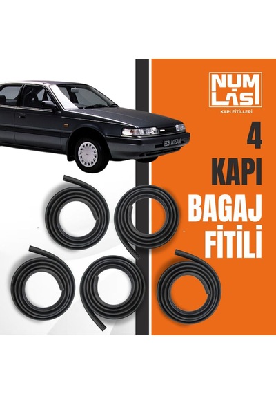 Mazda 626 Sedan 1988-1991 4 Kapı + Bagaj Fitili-a Kalite-numlas-nm4181