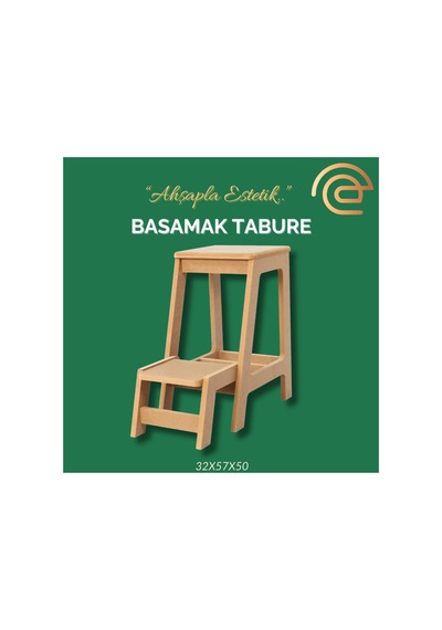 Basamak Tabure Tabure Kahverengi