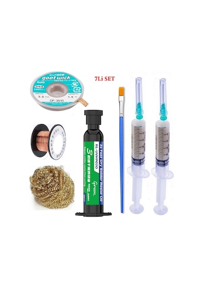 Relıfe Rl-uvh902g Uv Yeşil Jel Yol Kaplama Maskesi Ve Yardımcı Yedili Elektronik Kart Tamir Malzemeleri 3,5mm St05
