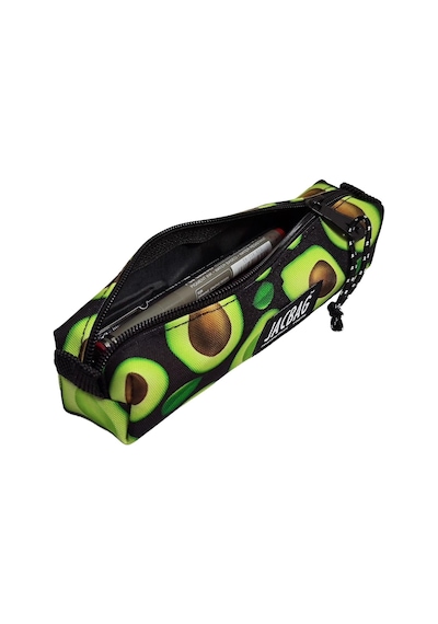Jacbag Prizma Jac Tek Bölmeli Yeşil Avokado Kız Çocuk Kalemlik Çok Renkli
