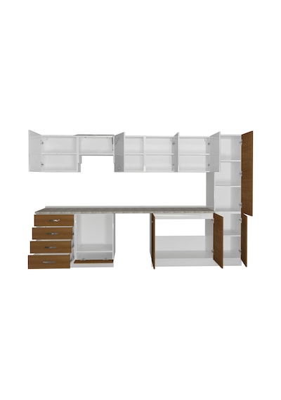 Decoraktiv Elite 325q Ankastre Fırın Modüllü Mdf Hazır Mutfak Dolabı - Tezgah Dahil - Ceviz - Beyaz Beyaz - Ceviz Decoraktiv Elite 325q Ankastre Fırın Modüllü Mdf Hazır Mutfak Dolabı - Tezgah Dahil - Ceviz - Beyaz Beyaz - Ceviz