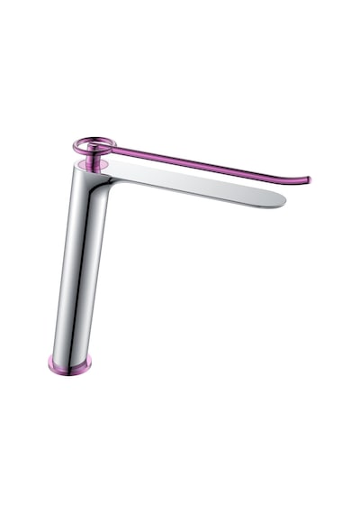 Fa-5021p Krom & Mor Yüksek Lavabo Bataryası Renkli