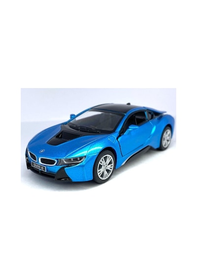 Kinsmart Bmw I8 - Çek Bırak 5inch Model Araba Oyuncak