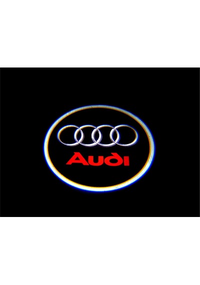 Audı Kapı Altı Logo Led Logo 2 Adet