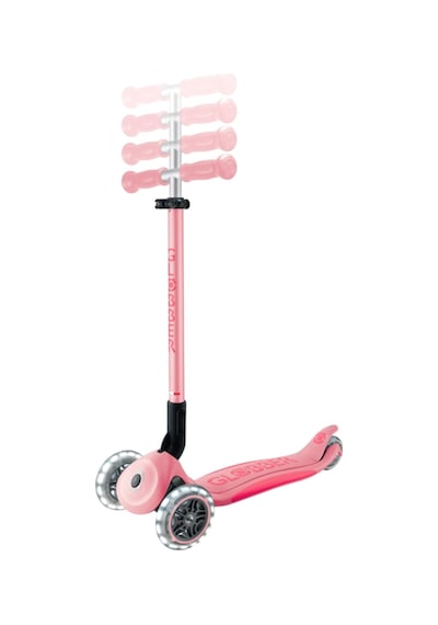 Globber Elite Deluxe Işıklı Scooter Pastel Pembe 439-710