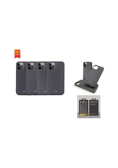 Kajsa Apple Uyumlu iPhone 12 Pro Max Kılıf Kajsa Preppie Serisi Dark Kapak ZORE-218946