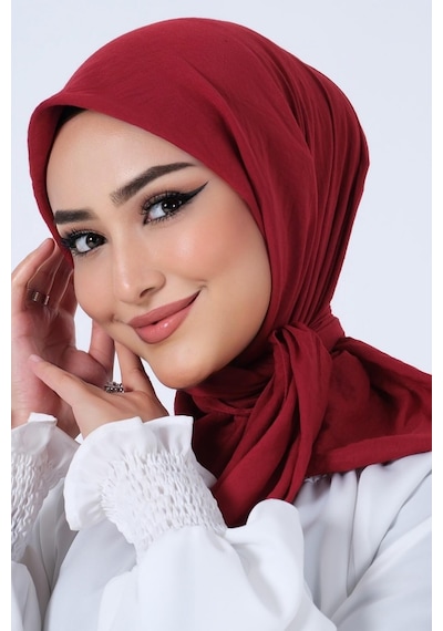Harem Scarf Amor Eşarp - Bordo Bordo
