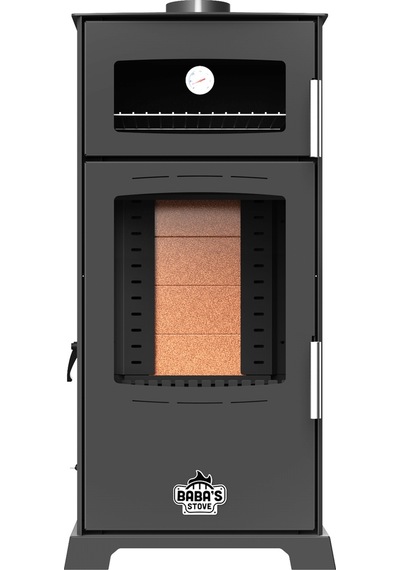 GOLD PLUS 12 KW KUZİNE / MANUEL PELET VE ODUN SOBASI / BABA'S STOVE
