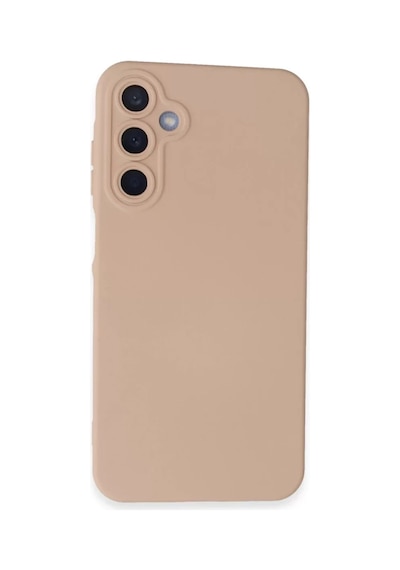 Newface Samsung Galaxy A25 5g Kılıf Nano İçi Kadife Silikon - Pudra