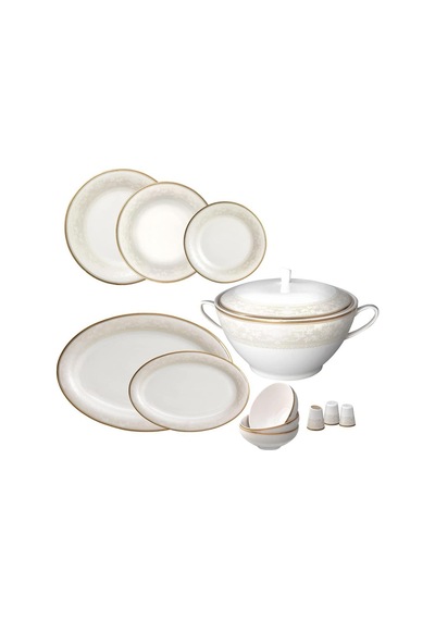 Jumbo New Oscar 60 Parça 12 Kişilik Yemek Takımı - Outlet