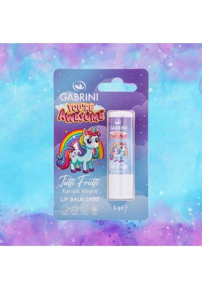 Gabrini Unicorn Kids Lipcare Tutti Frutti