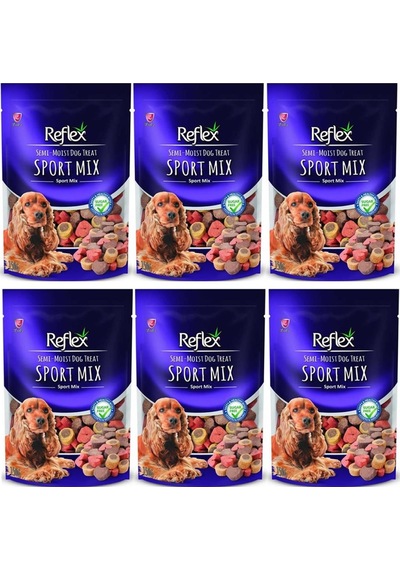 Reflex Semi-Moist Sport Mix Köpek Ödülü 6 x 150 G
