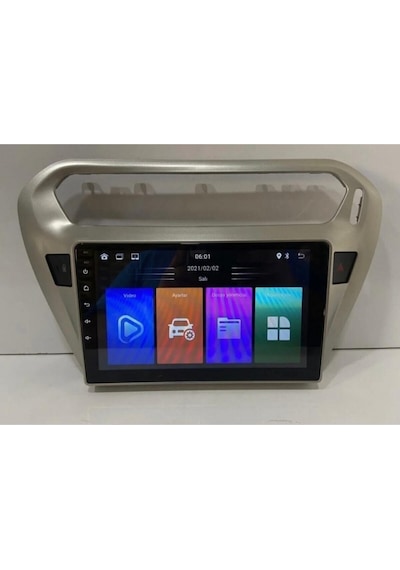 Peugeot 301 Celysee İle Uyumlu Android Carplay Multimedya Navigasyon Kamera 9"