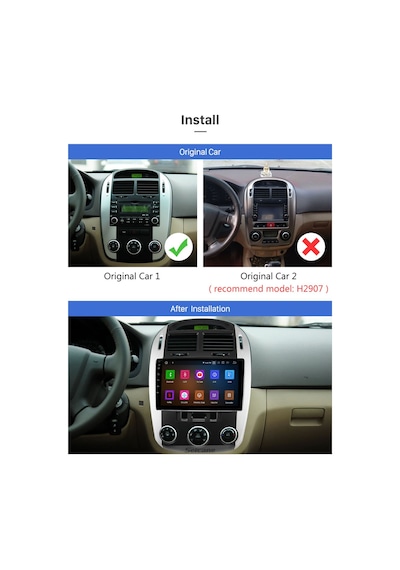 Kıa Cerato M/c 2010-2012 Uyumlu Multimedya Navigasyon Usb Kamera Carplayer 4 Ram