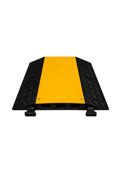 10'lu Kablo Kanallı Hız Kesici 3 Kanallı, Yol Kasisi 60 X 50 X 7,5 Cm-3969