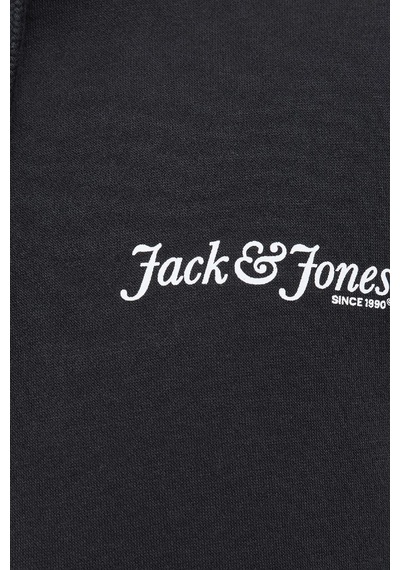 Jack & Jones Erkek Jjyukı Front Sweat Hood Kapüşonlu, Yumuşak Kumaş, Rahat Kesim, Günlük Kullanıma Siyah Jack & Jones Erkek Jjyukı Front Sweat Hood Kapüşonlu, Yumuşak Kumaş, Rahat Kesim, Günlük Kullanıma Siyah