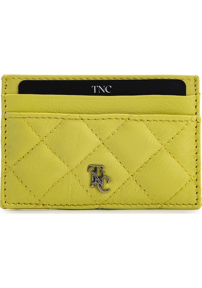 Tamer Tanca Unisex Hakiki Deri Sarı Kartlık 995 230221 Kartlık Sk23/24 Sarı