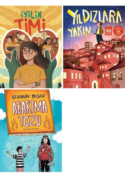 Yıldızlara Yakın Abartma Tozu İyilik Timi 3 Kitap Set