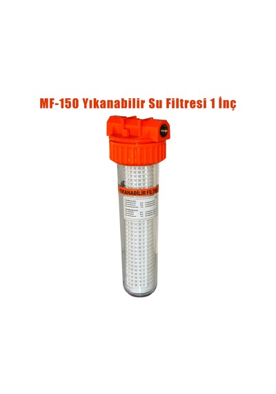 Mf-150 Yıkanabilir Su Filtresi 1 İnç
