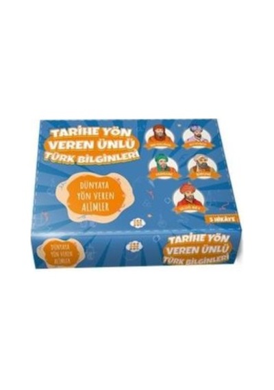 Dünyaya Yön Veren Alimler - Tarihe Yön Veren Ünlü Türk Bilginleri Ciltli Dokuz Yayınları