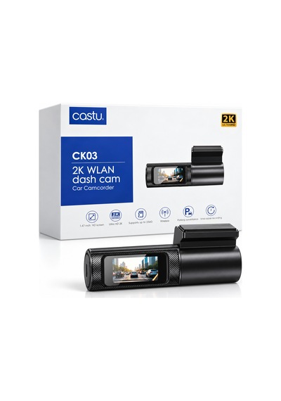 Araç Içi Kamera Ultra Hd 2k Dash Cam 256gb Destekli Park Modu