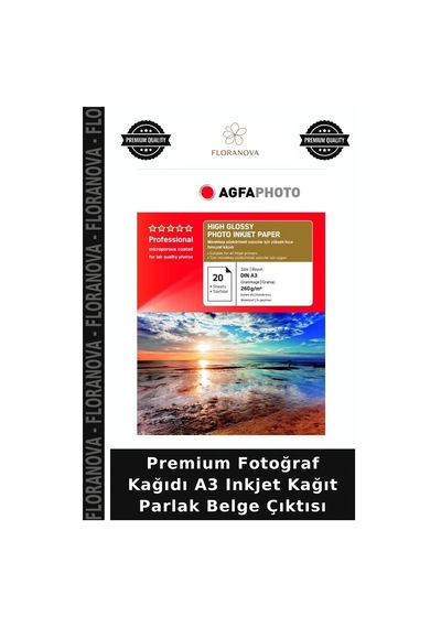 Premium Fotoğraf Kağıdı A3 Inkjet Kağıt Parlak Belge Çıktısı