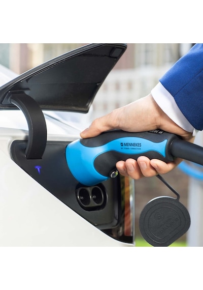 Mennekes 36213 22KW Tip2 4 M Elektrikli Araç Ara Şarj Kablosu