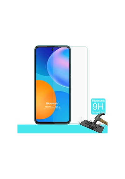 Microsonic Huawei P Smart 2021 Tempered Glass Cam Ekran Koruyucu
