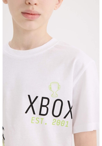 DeFacto Erkek Çocuk Xbox Pijama Takımı Kısa Kollu Üst Şort E0339A825SMWT34