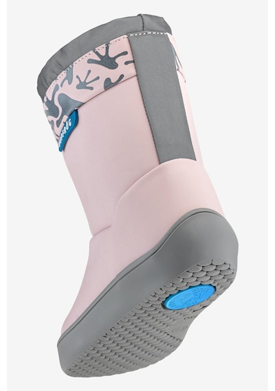Hopfrög Rain Boots Süper Mat Pembe Suya Ve Soğuğa Dayanıklı Barefoot Çocuk Botu Pembe