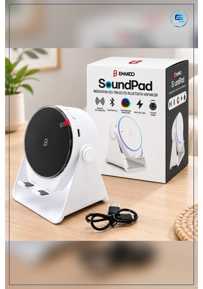 Bluetooth Hoparlör Taşınabilir Soundpad 5w 2000mah Telefon Standl