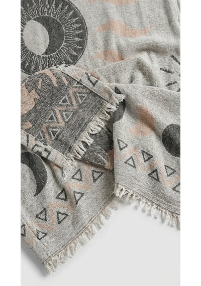 Brandsmiths Grey- Brown Sun Kimono Sarı