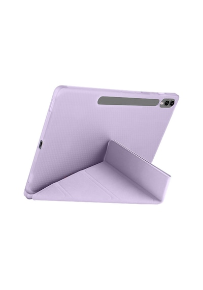 Samsung Galaxy Uyumlu Tab S9 Plus X810 12.4 İnç Katlanabilir Kalemlikli Standlı Akıllı Kılıf Kapaklı Kılıf