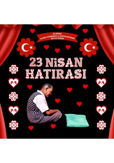 23 Nisan Hatırası Pano Süsü 01