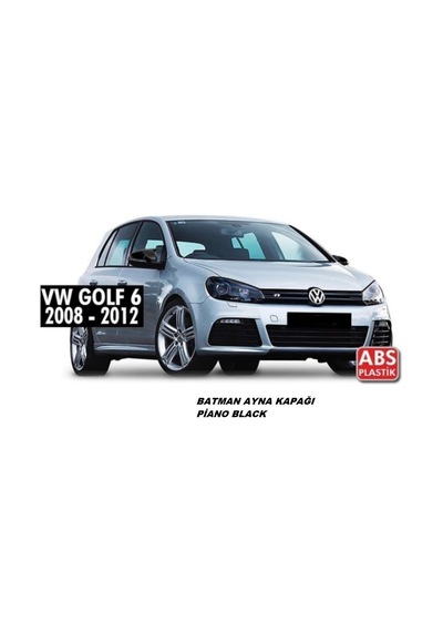 Otoçizgi Vw Golf 6 2009-2012 Model Batman Yarasa Ayna Kapağı Otoçizgi