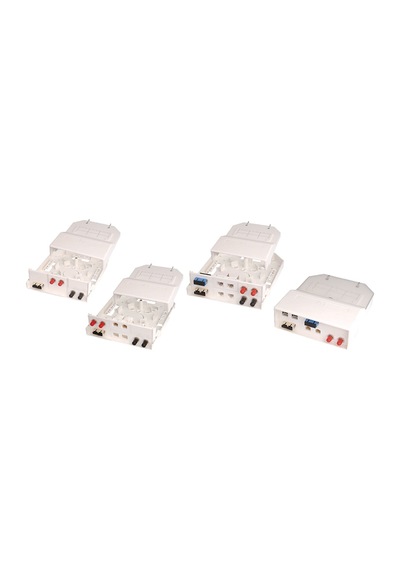 Hcs Wmm-01202 12 Port Sıva Üstü Priz Kutusu Boş, Fiber Düzenleyicili