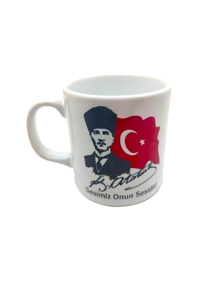 Kupa Bardak Yılbaşı Temalı Beyaz