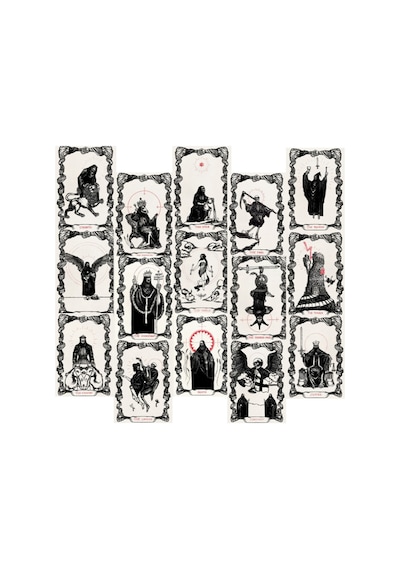 Gothıc Tarot Poster Duvar Kağıdı Seti