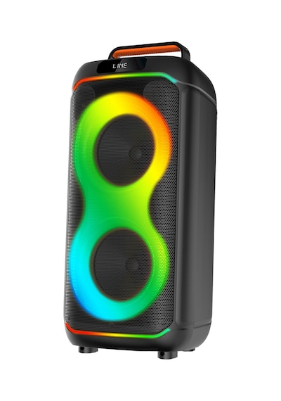 Gd-2608 Dijital Led Göstergeli Fm Radyolu Mikrofonlu Rgb Tws Çift 6.5 İnç Stereo Bass Kablosuz Karaoke Hoparlör